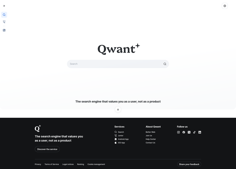 Qwant - Buscador web